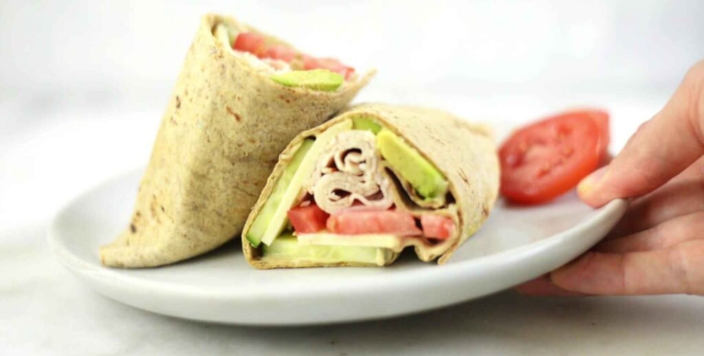 Turkey, Avocado & Hummus Wrap