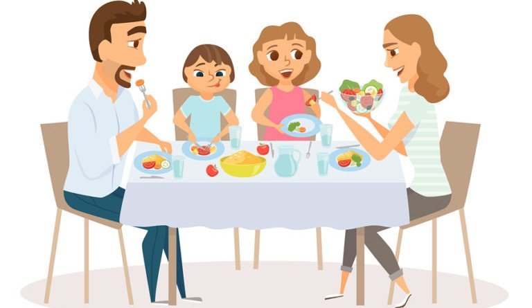 Eat Slowly, Mindfully, And With Your Loved Ones
