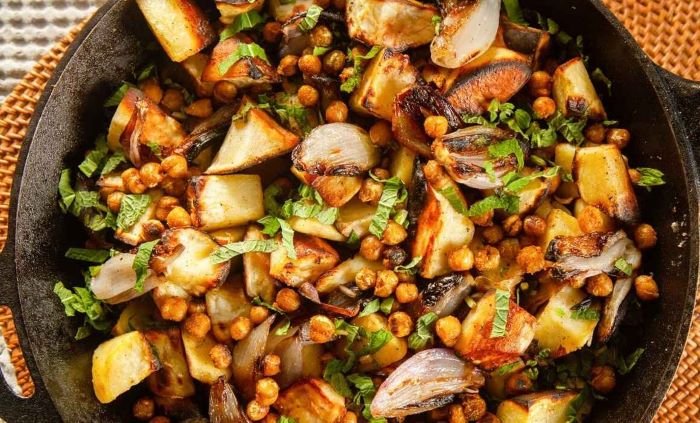 Garbanzo Beans Sweet Potato
