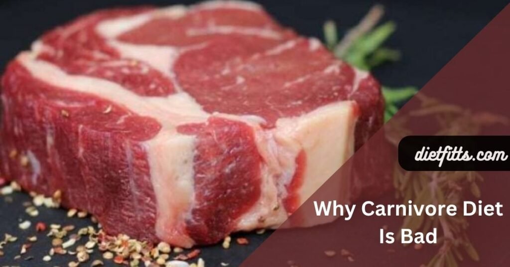Why Carnivore Diet Is Bad